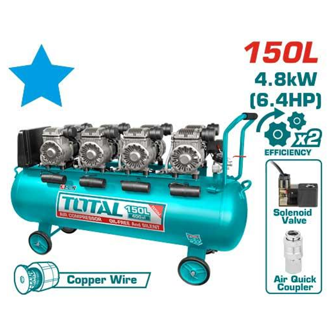 Total Air compressor TCS4481508 – Alhadefh Bulding Materials
